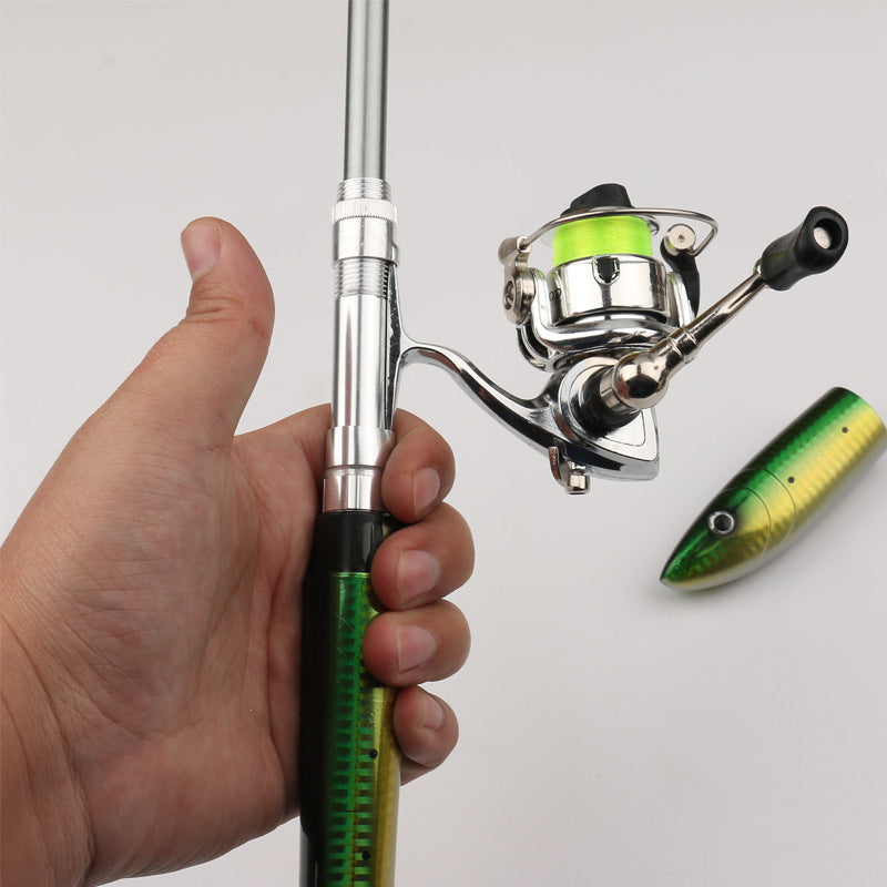 Mini stylo à poisson Rod Portable Sea Fish Rod Set