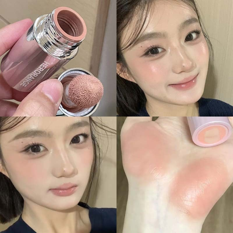 Complexion naturel améliorant la faible saturation Matte multi-utilisation liquide Blush
