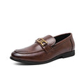 Chaussures en cuir décontracté de style britannique