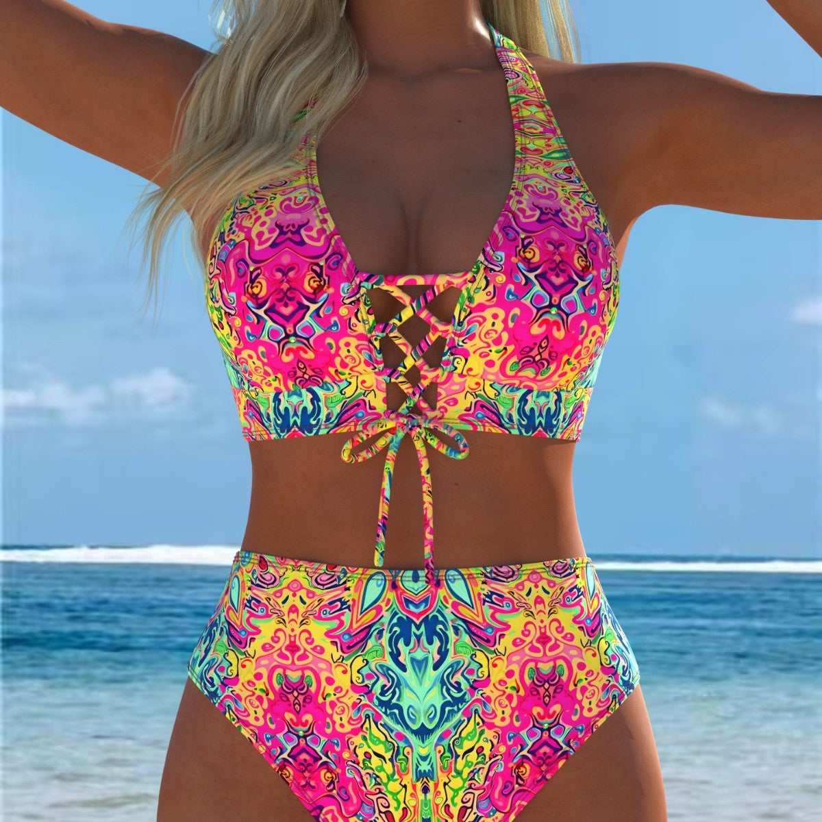 Bikini pour femmes avec imprimé floral