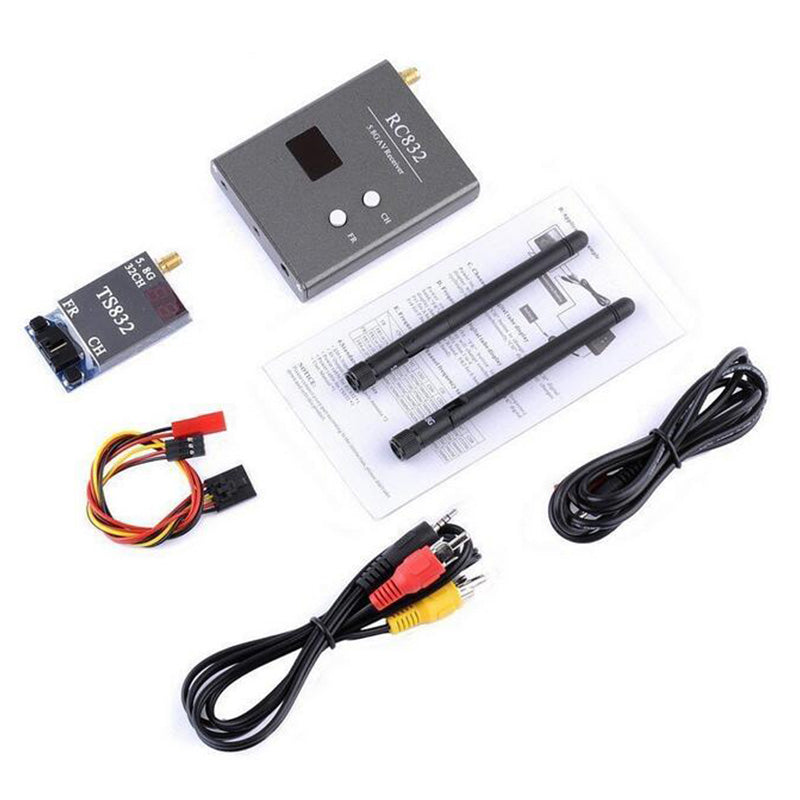 Rc832 5.8G600Mw 40 Point de fréquence Récepteur de photographie aérienne Fpv Image Transmiss