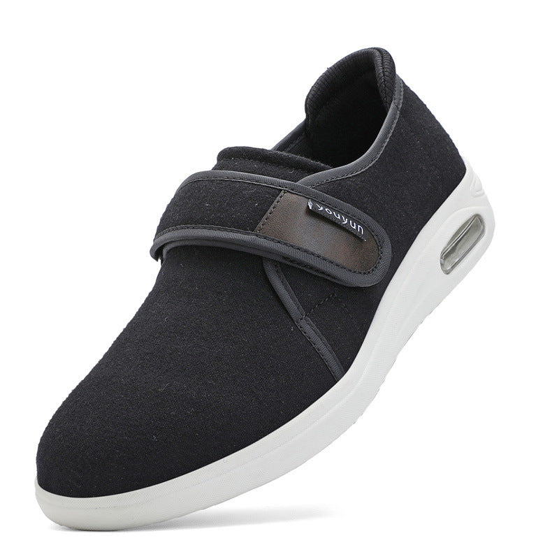 Velcro-fermeture Mi-à-adulte tardif Soft-soled Sneakers antidérapants légers