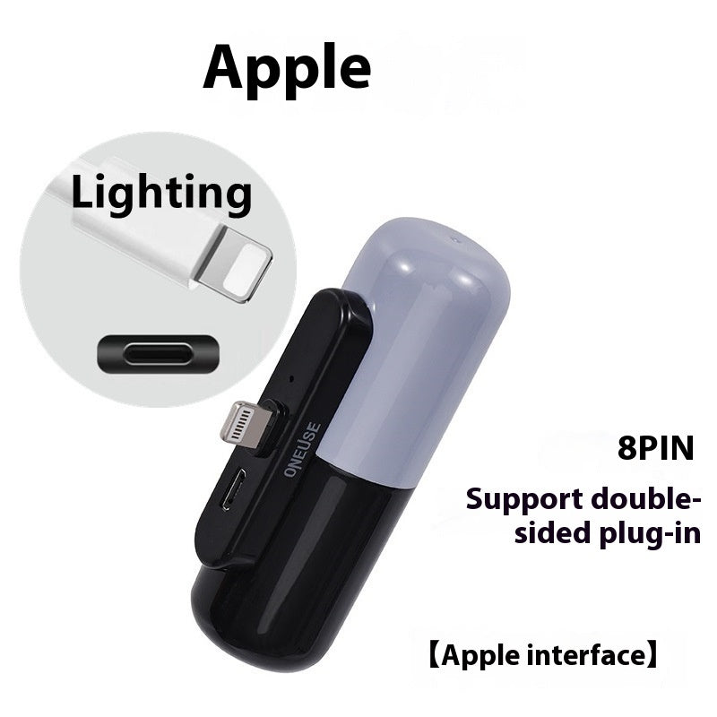 Portable Android Capsule Fast Charge Power Bank