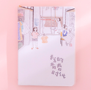Carnet de boutons de page couleur