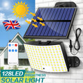 LED Solar PIR Motion Sensor Wall Light Outdoor Garden Sécurité Flood Street Lampe
