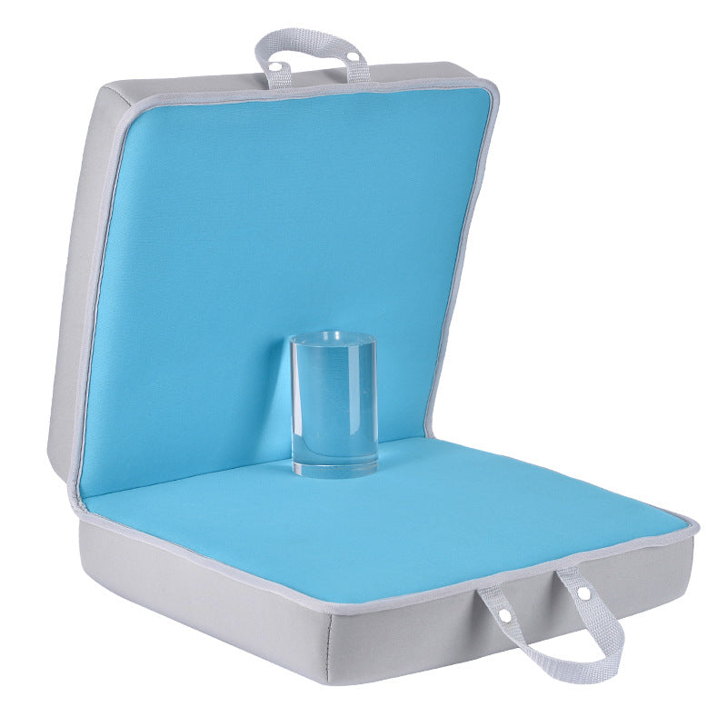 Coussin d'assise multifonctionnel en couleur solide