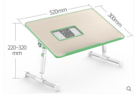 Table de lit pour ordinateur portable réglable Support de bureau pliable Notebook