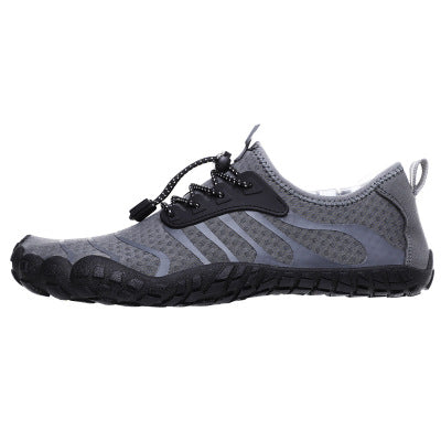 Belles chaussures en amont chaussures hommes wading de plein air chaussures dames cinq doigts de plage chaussures