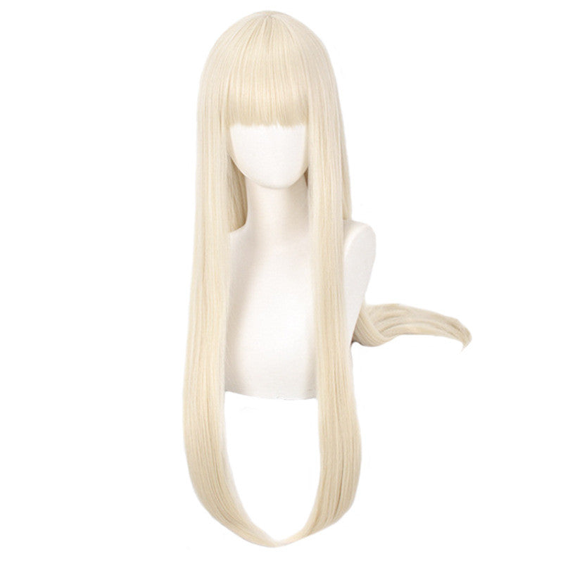 Anime bangs lait perruque dorée