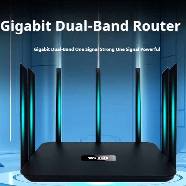 Routeur Wi-Fi tout réseau 5G double bande Gigabit ultra-haute vitesse Le jeu mural