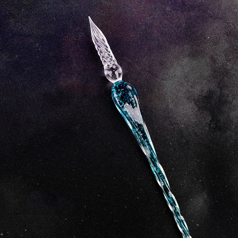 Créativité Stylo en verre lumineux Stylo en cristal