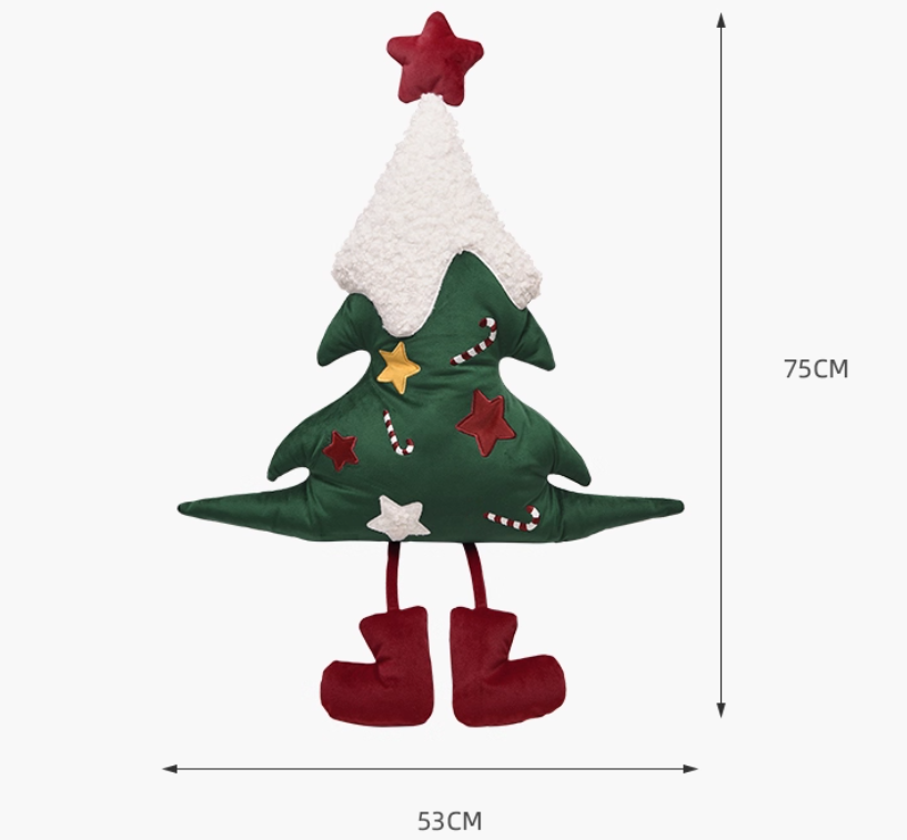 Arbre de Noël Oreiller en forme spéciale Canapé Salon Ambiance Année