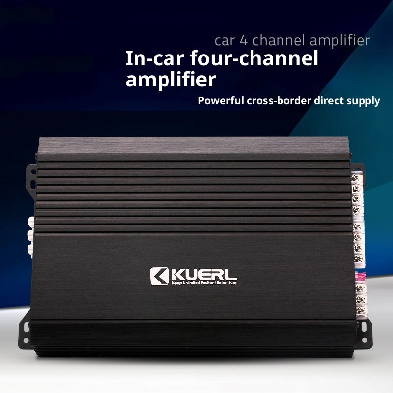 Amplificateur de voiture 12V pour véhicule à quatre voies