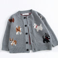 Chandail mignon pour chiot pour enfants