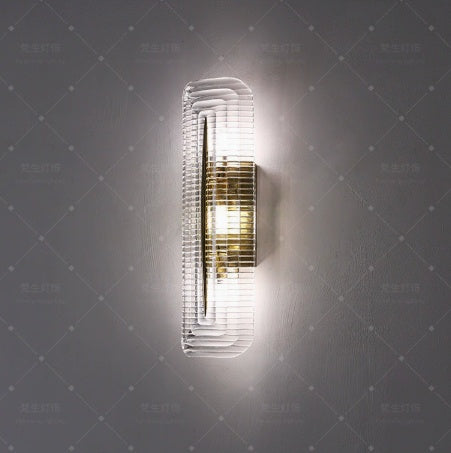 Lampe murale en verre de Murano rétro