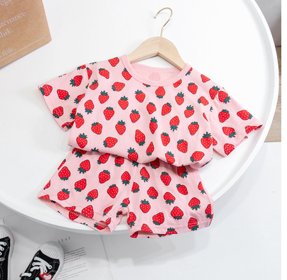 Filles' Home Service Suspendu d'été Pyjamas mince style Western-style Vest Respiration