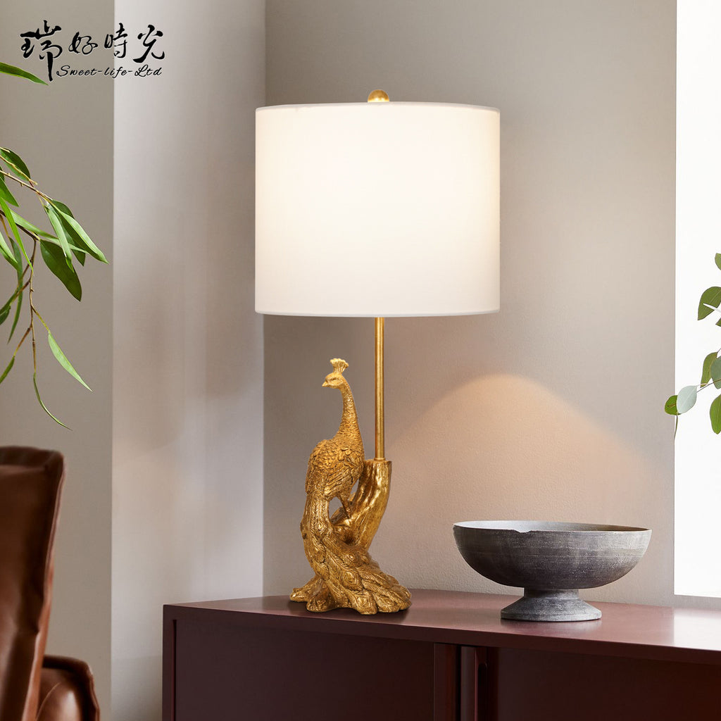 Lampe de bureau créative en forme d'oiseau Salon Entrée Lumière décorative
