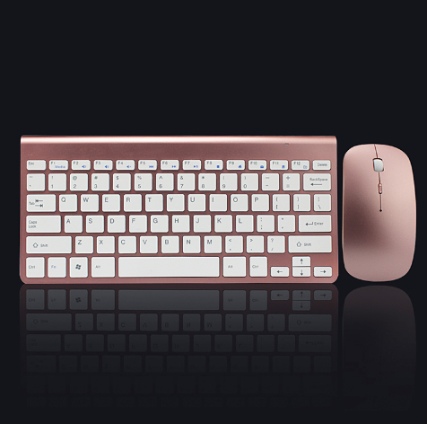 2.4G Clavier sans fil et souris Protable Mini Clavier de souris Combo Set pour carnet Lapto
