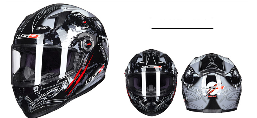 Casque d'équipage de moto