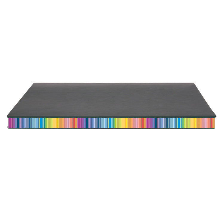 Couleur Rainbow Side A5 Cover en cuir Notebook