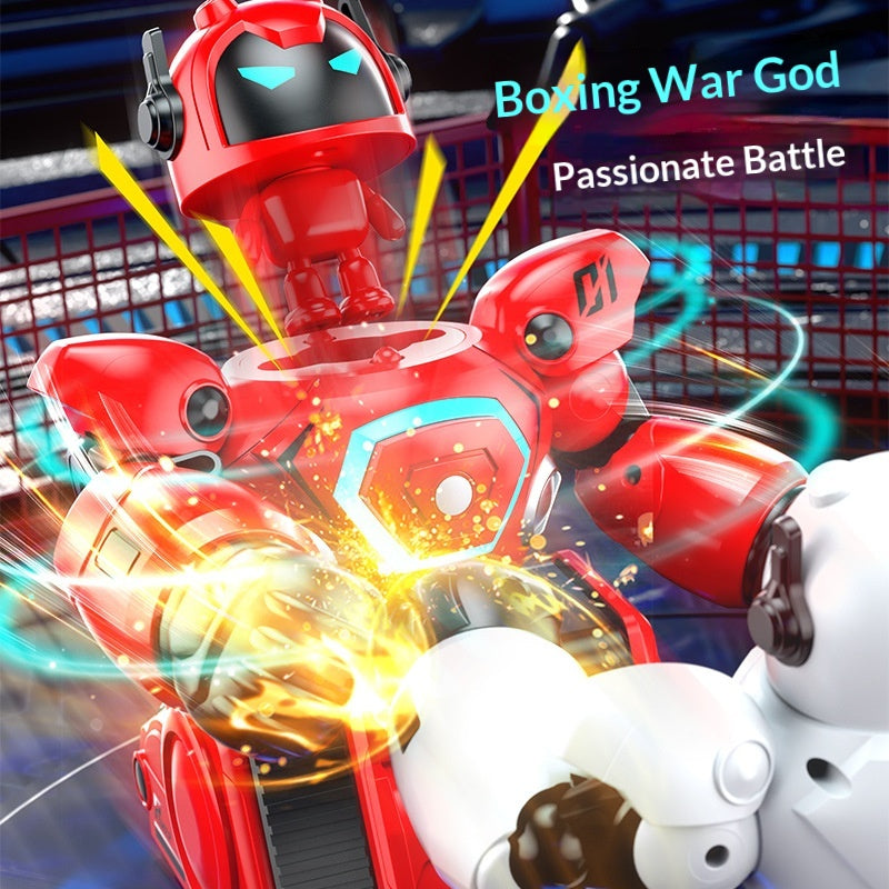 Smart Remote Control Fighting Robot Toy Interactive Battle RC Vehicle for Kids