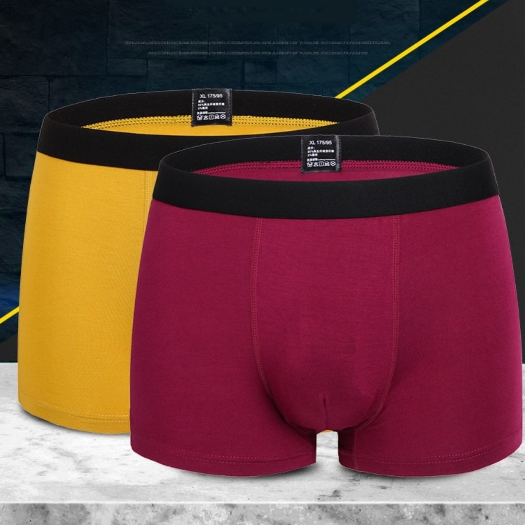 Sous-vêtements pour hommes Boxer d'été Slip respirant style quatre corner