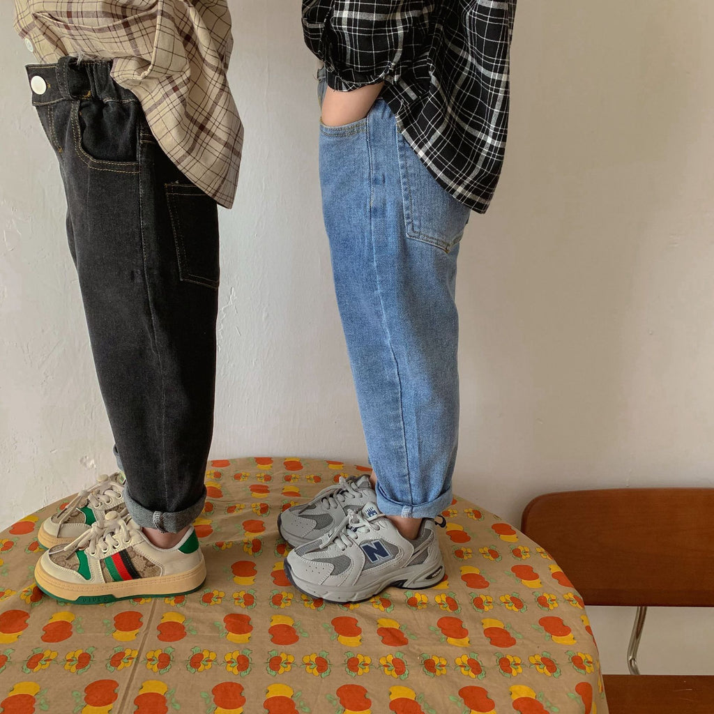 Jeans stretch garçons et filles bébé