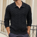 Men's long-sleeved knitted sweaters