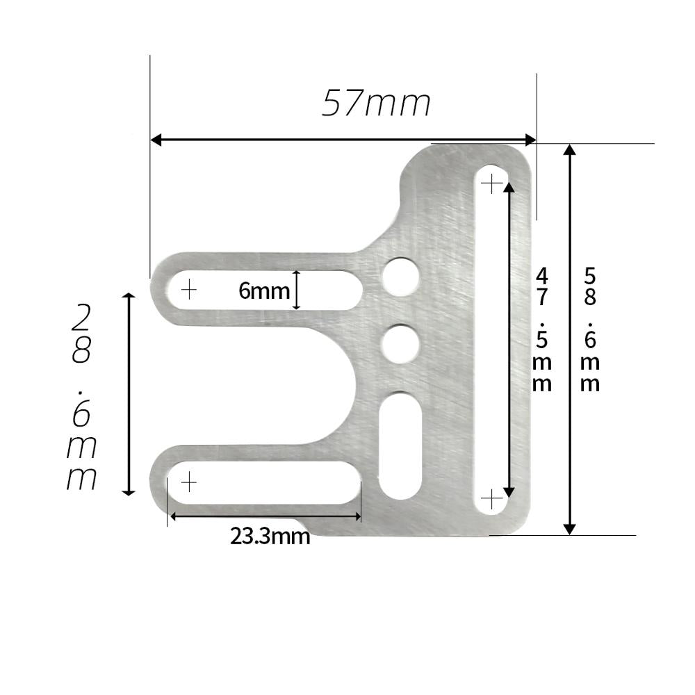 Plongée caméra support obturateur bouton de connexion tige