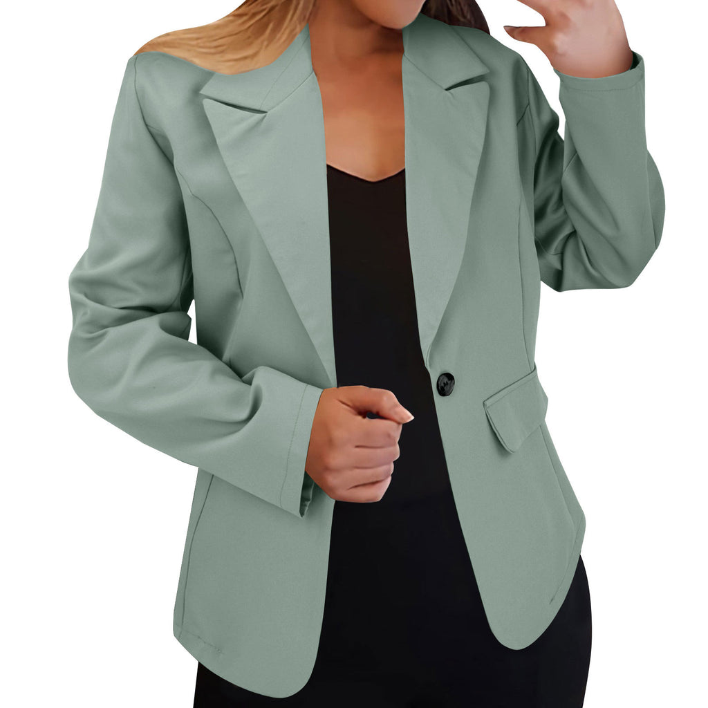 Veste de blazer de cardigan à manches longues d'automne pour femmes