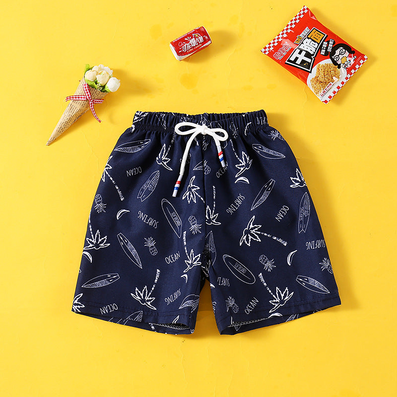 Shorts Beach Trunks Casual Loose Outer Wear Big Panties Cartoon Fashionable Cinquième Pantalon