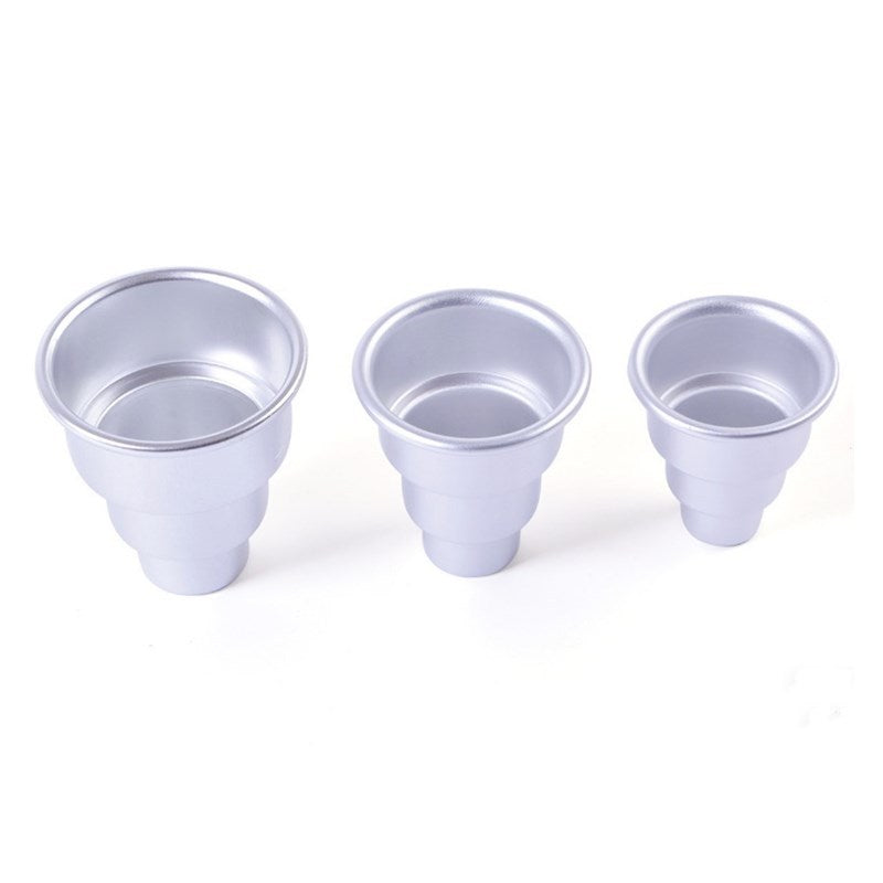 Mini moule à gâteau en alliage d'aluminium à trois couches
