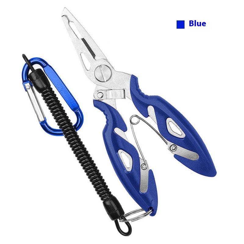 Coupe-câbles en acier inoxydable Courbé Lure Outils d'ouverture de la bague de sécurité Lure Accessoires