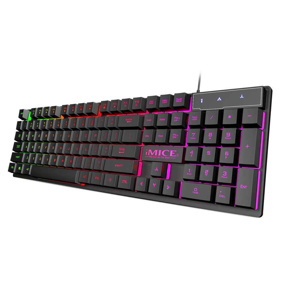 Clavier lumineux USB filaire