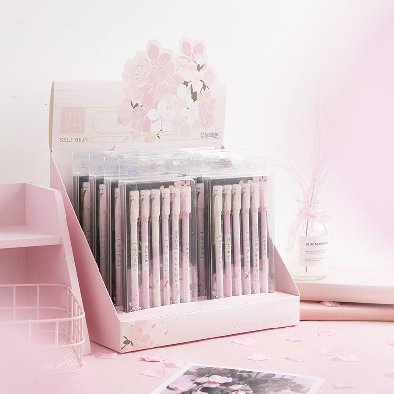 Set de stylo Gel Sakura créatif