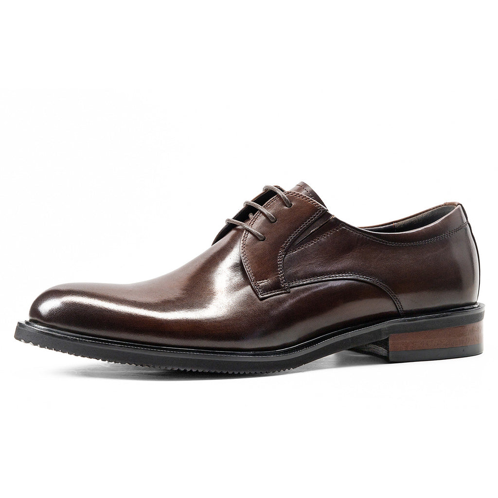 Chaussures en cuir pour hommes de style coréen
