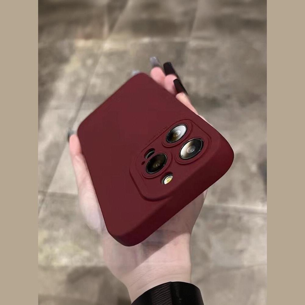 Silicone liquide pour téléphone violet foncé