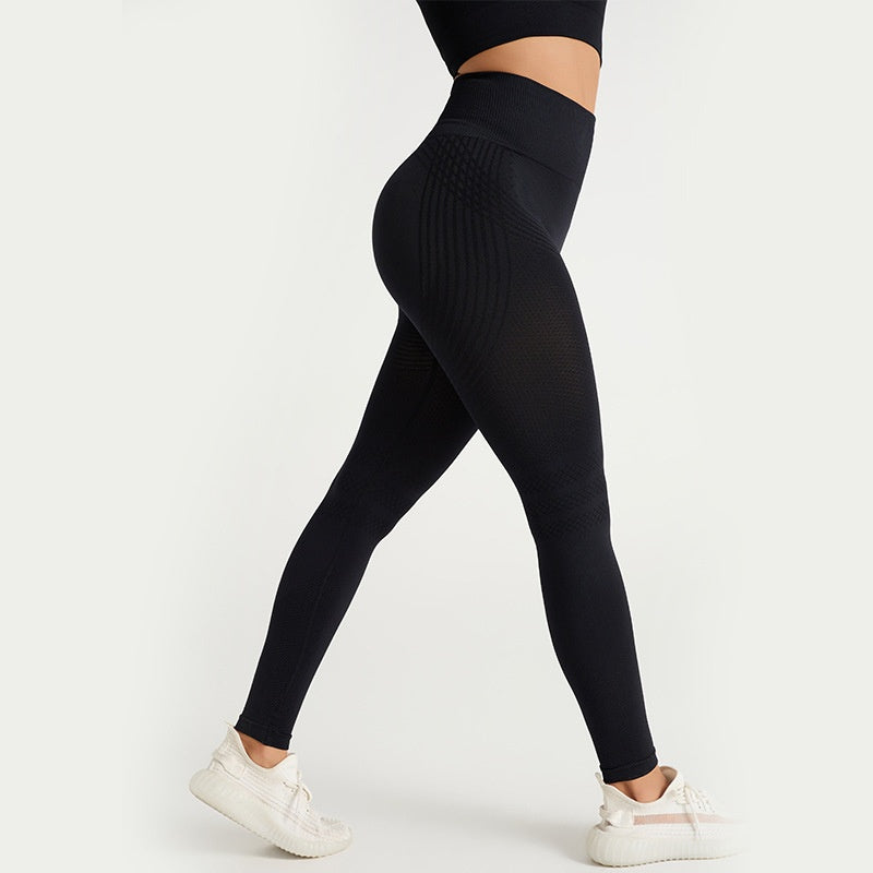 Pantalon d'entraînement d'exercice de levage de hanche haute taille