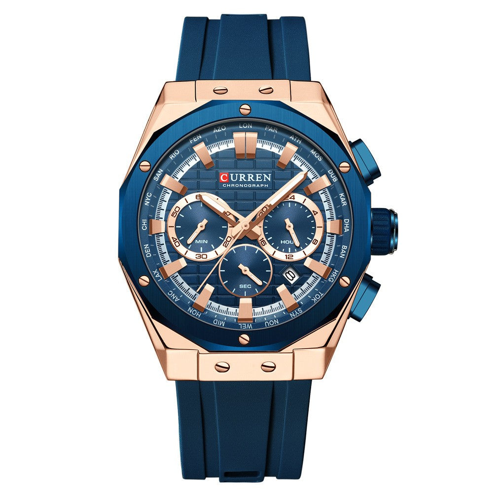 Calendrier pour hommes Quartz Watch Business