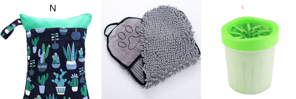 Chiens Chats Serviettes Chien Super Absorbant Peigne de bain Microfibre Serviettes de bain Bain de chat à séchage rapide