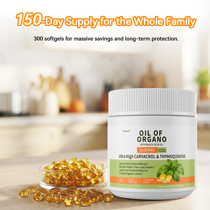 RELIERRE Origan Oil Capsules molles