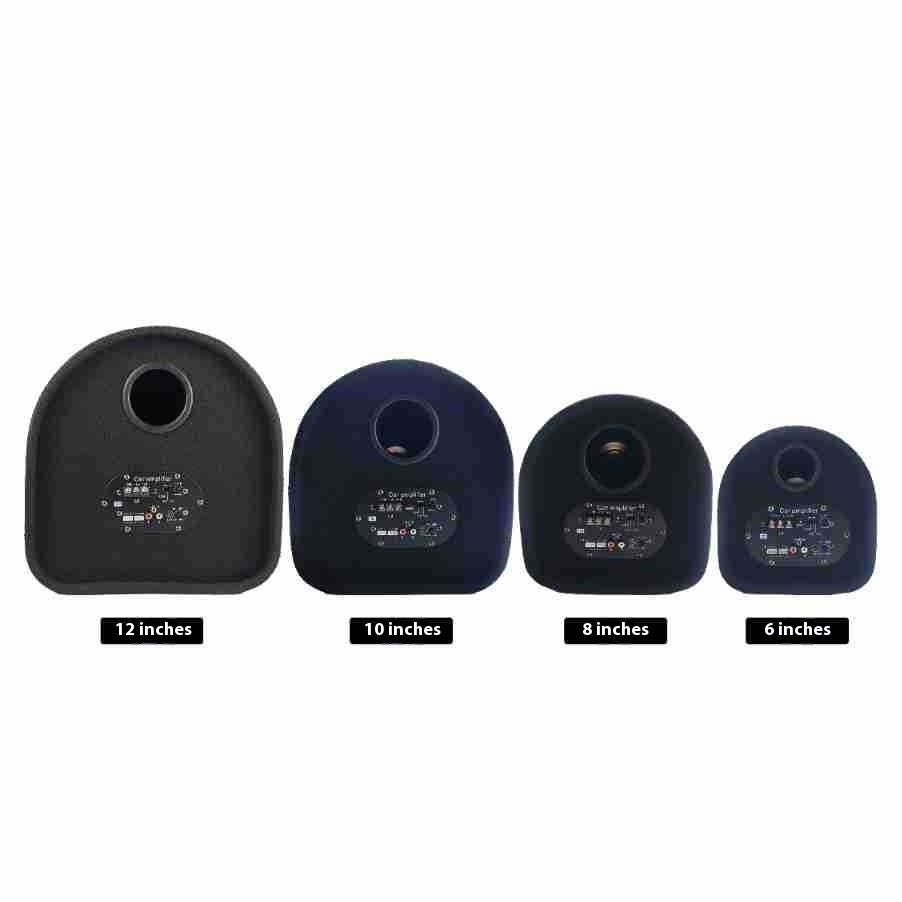 Auto Subwoofer 70W High Power 6 pouces 8 pouces 10 pouces en forme de tunnel