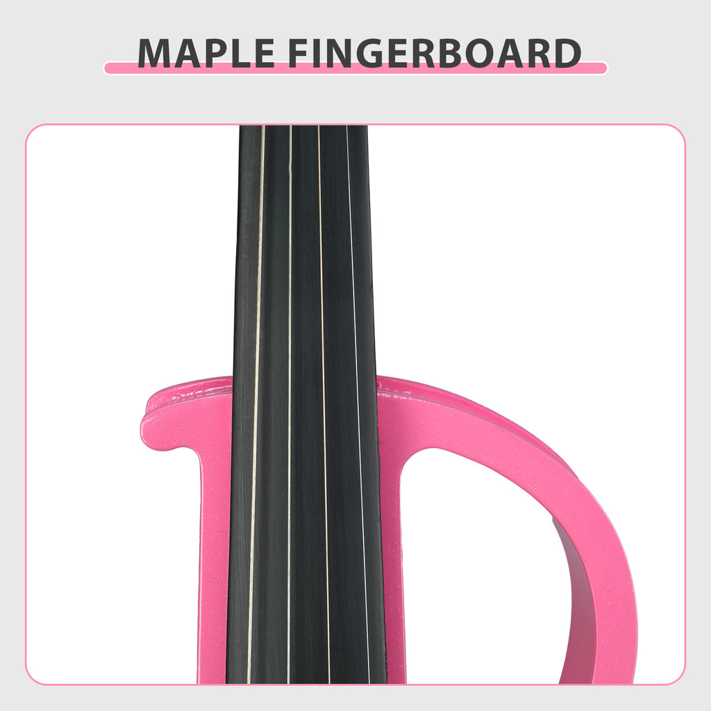 Électroacoustique n° 1 Violon en bois massif peint pour piano