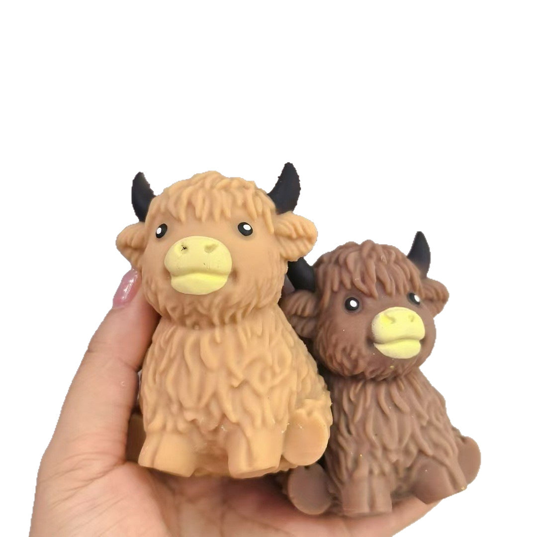 Creative anti-stress toy for cows and calves