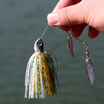 Paillettes composites rotatives Beard Guy SPINNER BAIT Lure Bait Tracteur de surface d'eau Basse Hoo