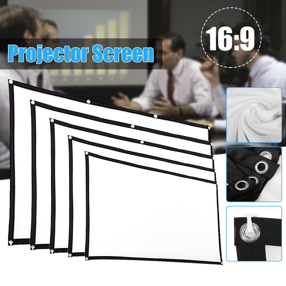 Projecteur de film pliable Écran 16 à 9 Projection HD Accueil