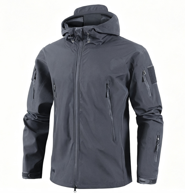 Shark Skin Soft Shell Raincoat avec doublure en polaire