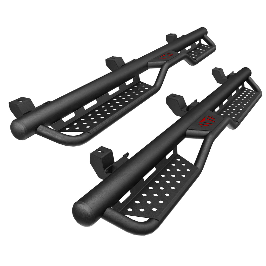 Tables de course en poudre de 6 pouces marches latérales pour 2018- Jeep Wrangler JL 4 Porte