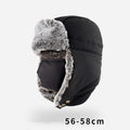 Chapeau de protection du visage Hiver froid et chaud Plus Velvet