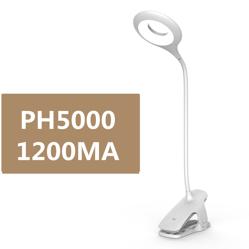 Clip stylo porte lampe de bureau conduit lampe de bureau pliante rechargeable